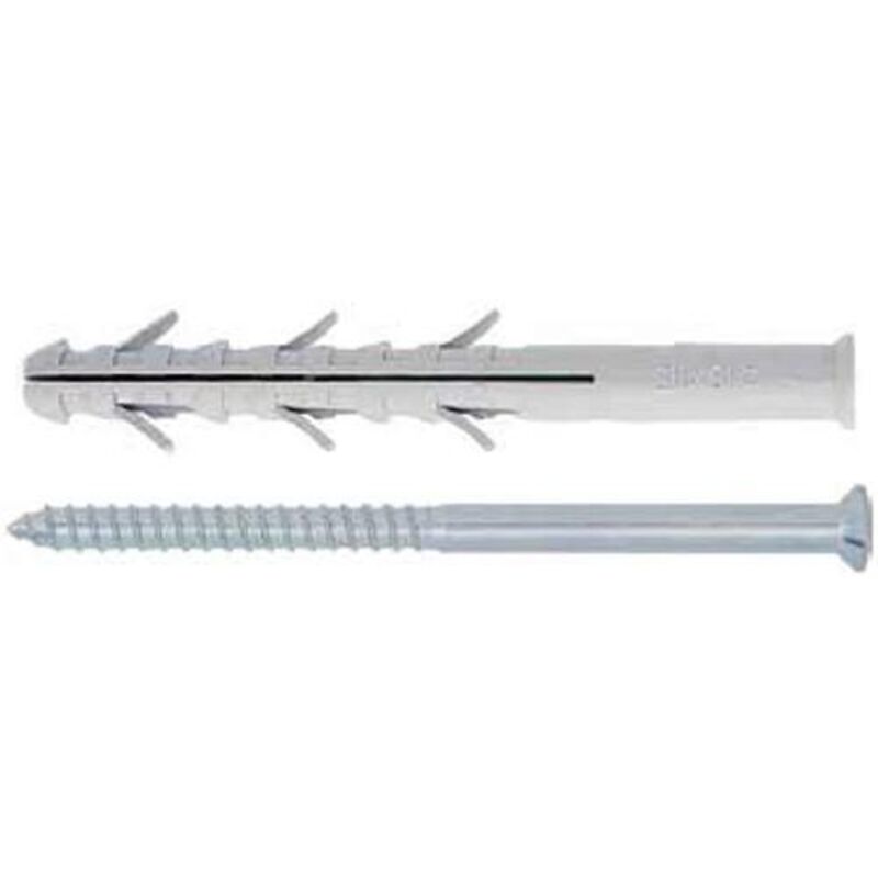 foto del prodotto friulsider tassello nylon prolungato tup 8x120mm c vite tsp 3 alette