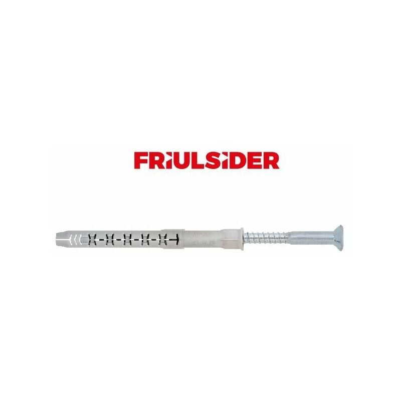 foto del prodotto friulsider tassello nylon prolungato x5 mm 10 x 135 vite 7 x 140 fiss. 65mm