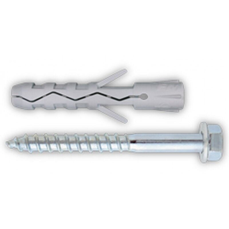 foto del prodotto friulsider - tassello tasselli in nylon con vite te e collare nd 12 mm conf. 50 pz