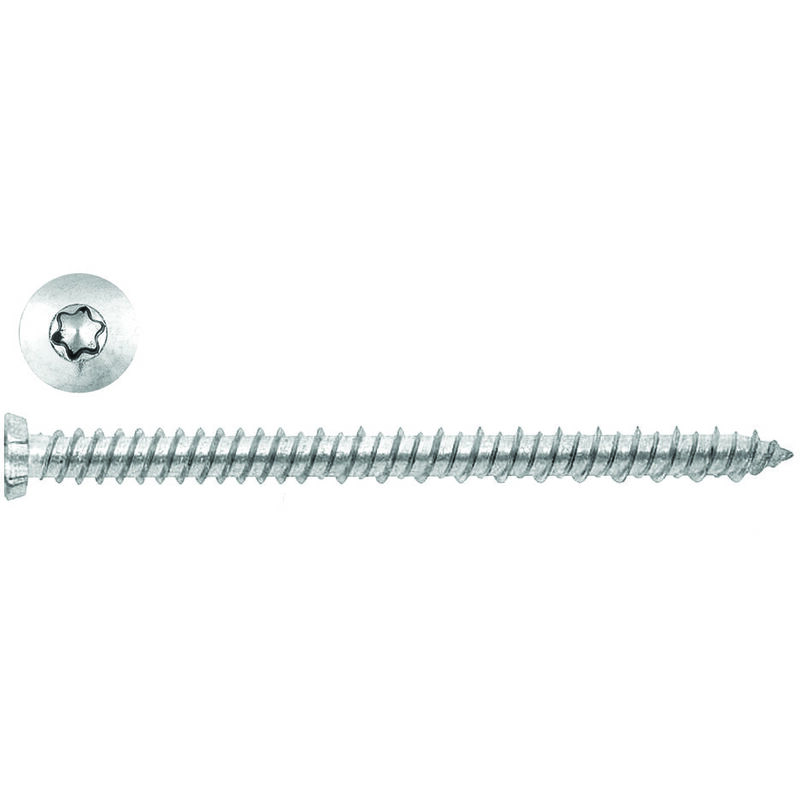 foto del prodotto friulsider viti vf per calcestruzzo testa svasata piana torx zincata bianca mm.7,5x 80