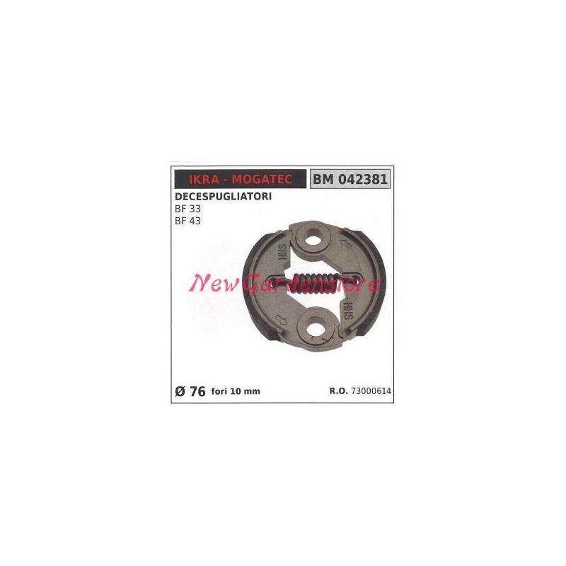 foto del prodotto frizione completa ikra motore decespugliatore bf 33 43 76 042381