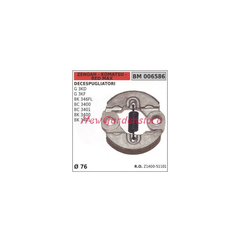foto del prodotto frizione completa zenoah motore decespugliatore g 3kd 3kf bk 346fl 006586