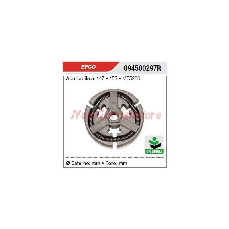 foto del prodotto frizione efco per motosega 147 152 mt5200 094500297r