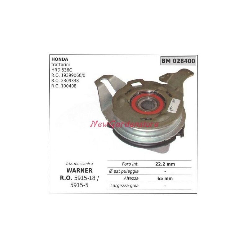 foto del prodotto frizione elettromagnetica warner rasaerba tosaerba tagliaerba honda 028400