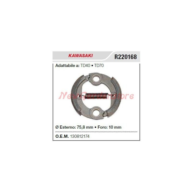 foto del prodotto frizione kawasaki decespugliatore td40 td70 r220168