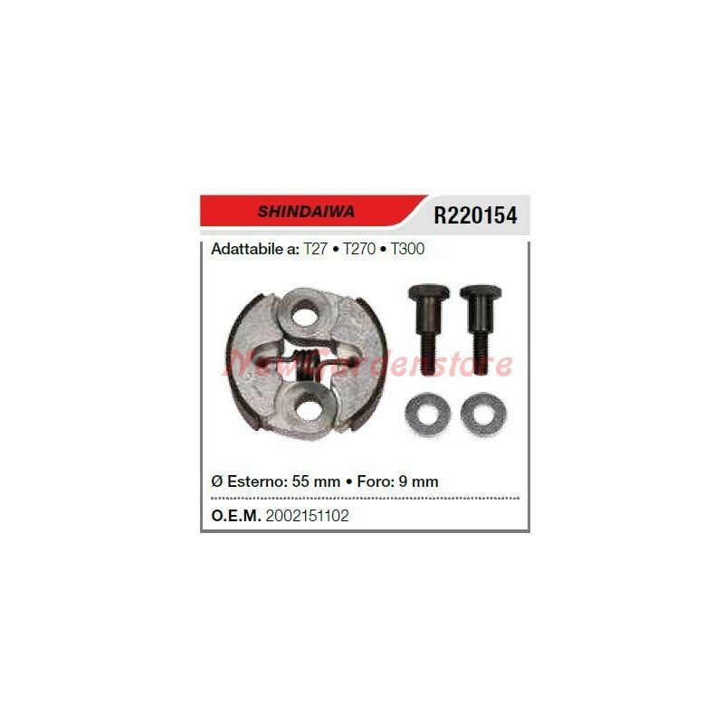 foto del prodotto frizione shindaiwa decespugliatore t27 t270 t300 r220154 2002151102