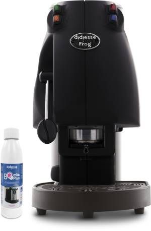 foto del prodotto frog collection base nero soft macchina da caff cialde 44mm lsc