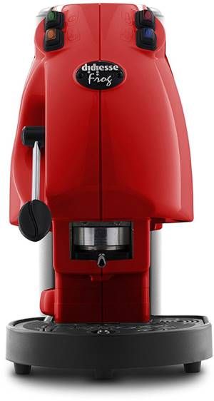 foto del prodotto frog revolution macchina da caffe a cialde 650w rosso pieno