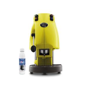 foto del prodotto frog revolution macchina da caffe a cialde colore giallo limone