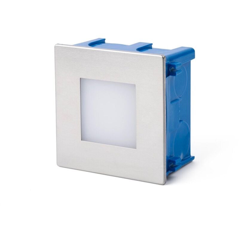 foto del prodotto frol led lampada incasso nichel opaco marca faro