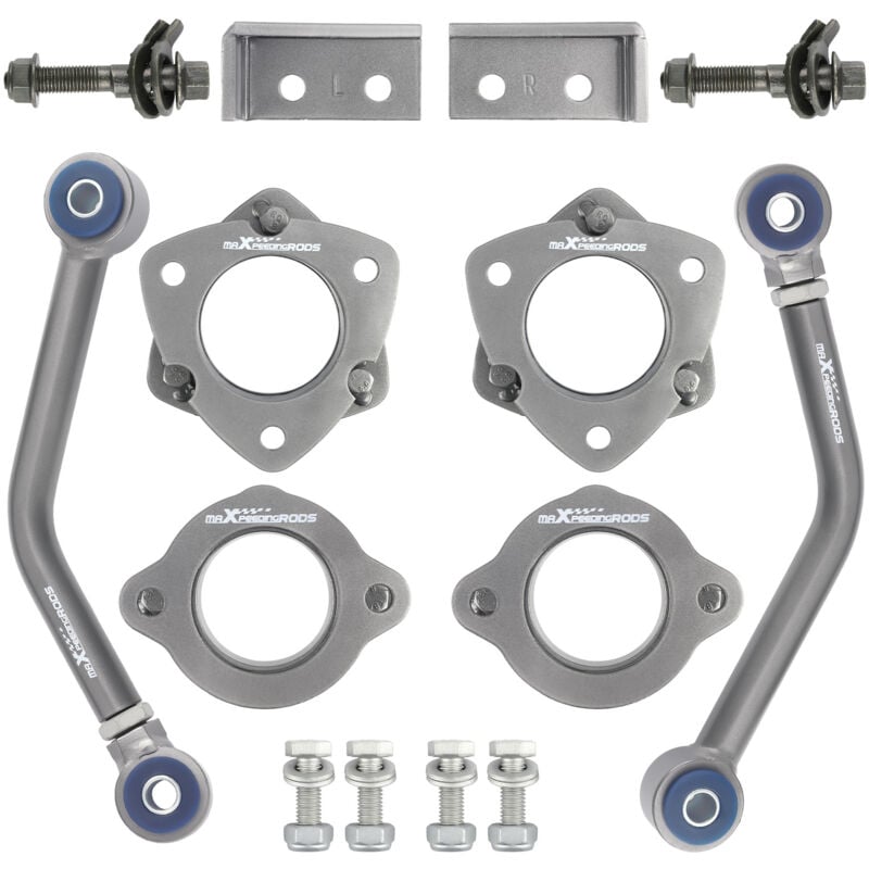 foto del prodotto front rear 2 leveling lift kit spacer for jeep compass mk limited 2007 2017