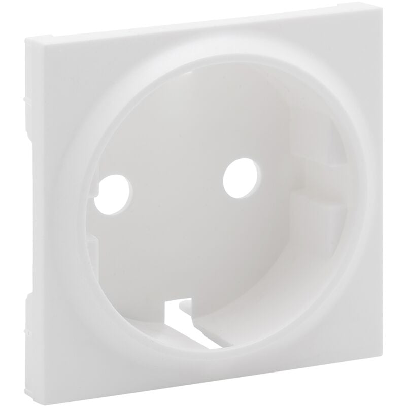 foto del prodotto frontale per presa di corrente 2p t legrand nilo step 86420 bianco