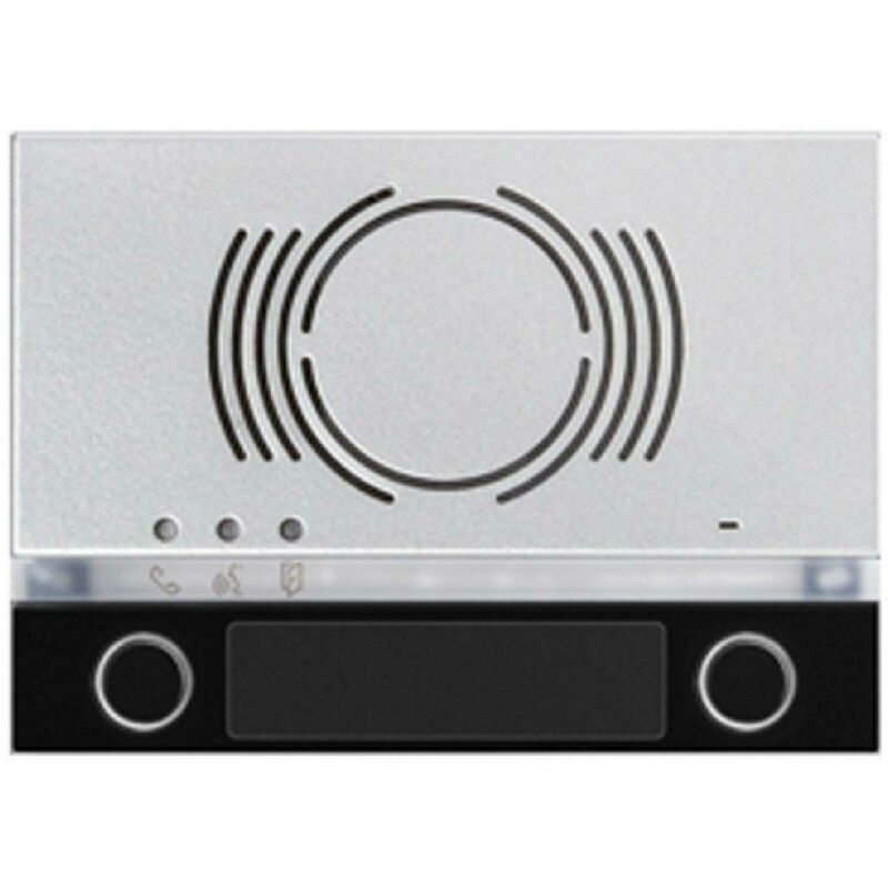 foto del prodotto frontalino alpha 2tasti per pe audio 1168 132 urmet