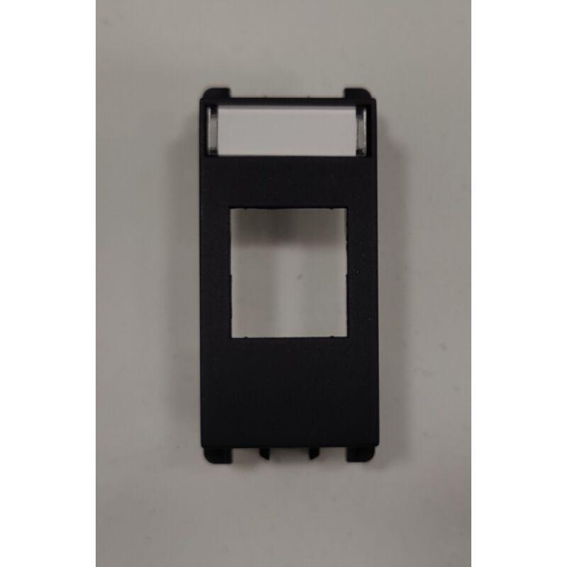 foto del prodotto frontalino rj45 urmet nea attacco keystone 1 modulo antracite - 10445.fr