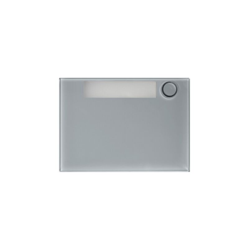 foto del prodotto frontalino urmet alpha 1 pulsante grigio - 1168 11g