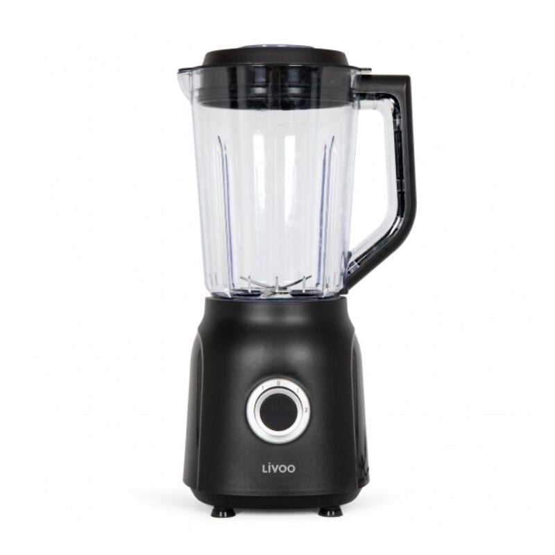 foto del prodotto frullatore 1,5 l 600 w acciaio inossidabile nero dop242n livoo