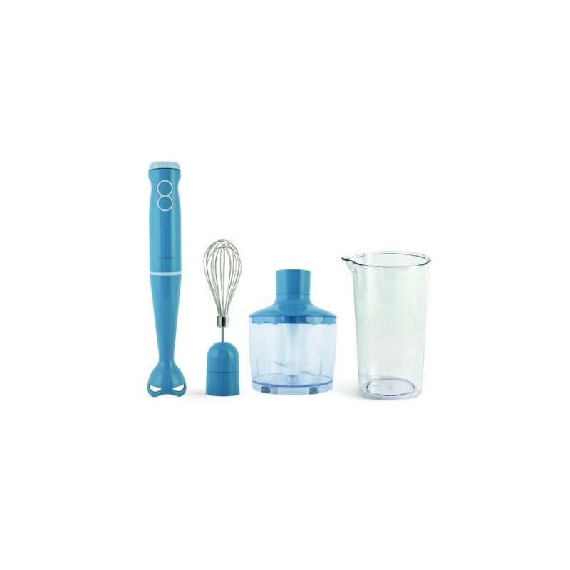 foto del prodotto frullatore a immersione 3in1 iridea carta da zucchero - design vintage tognana