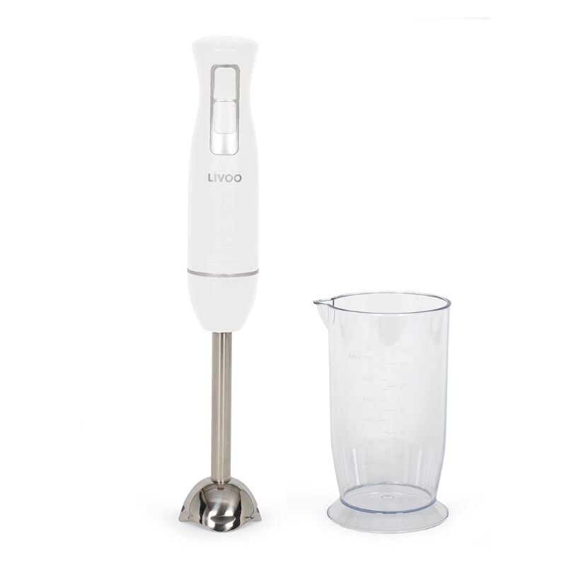 foto del prodotto frullatore a immersione 400w bianco dop245w livoo