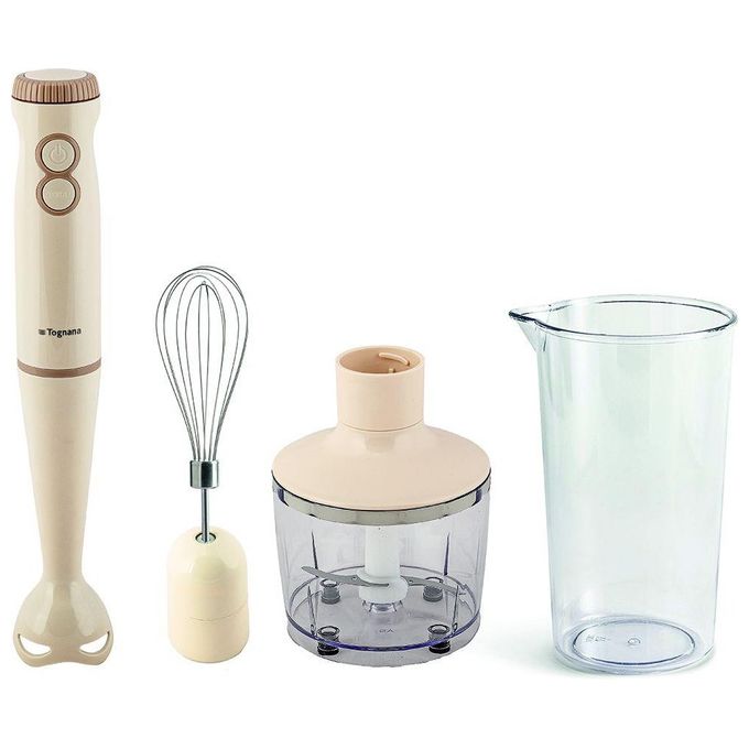 foto del prodotto frullatore a immersione iridea tognana 400w champagne