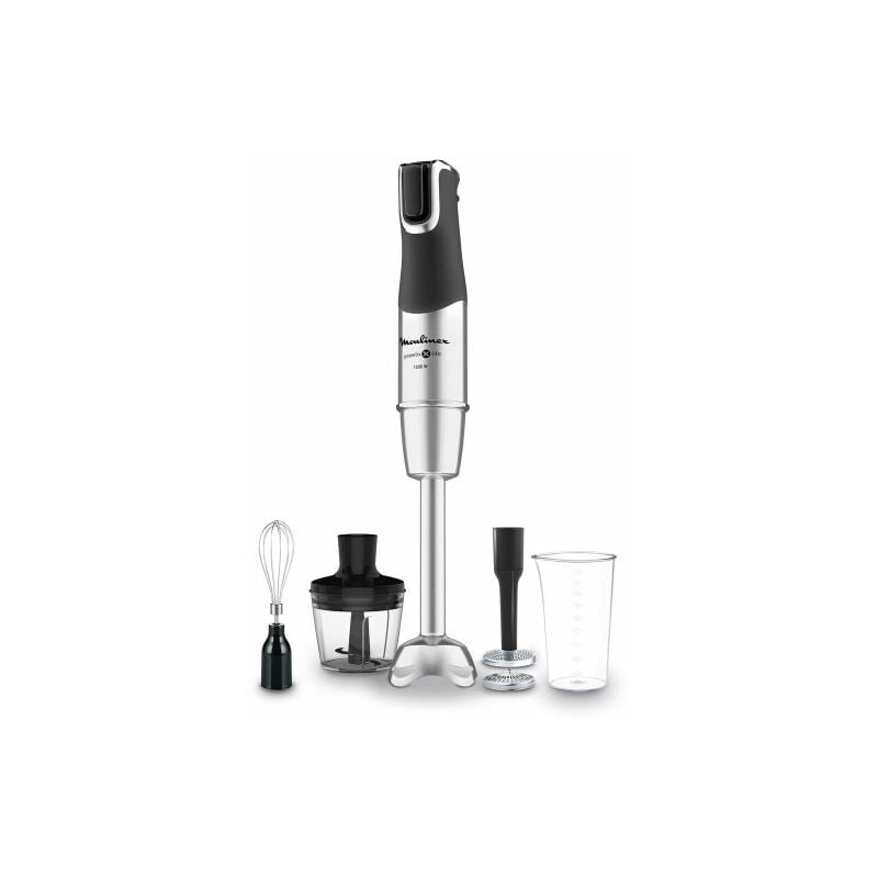immagine 0 del prodotto frullatore a immersione multifunzione con accessori moulinex powelix life argentato 1200 w