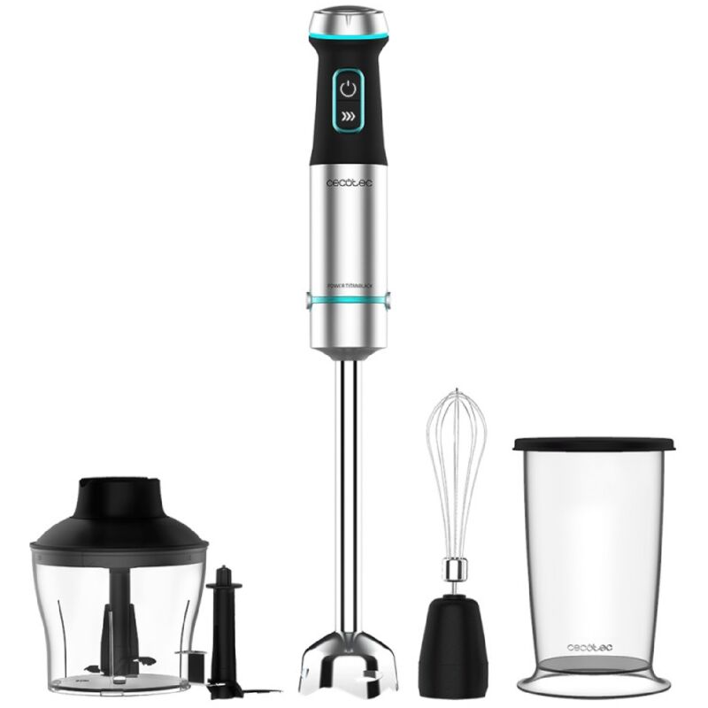 foto del prodotto frullatore a immersione power titanblack 1200 xl cream crush cecotec