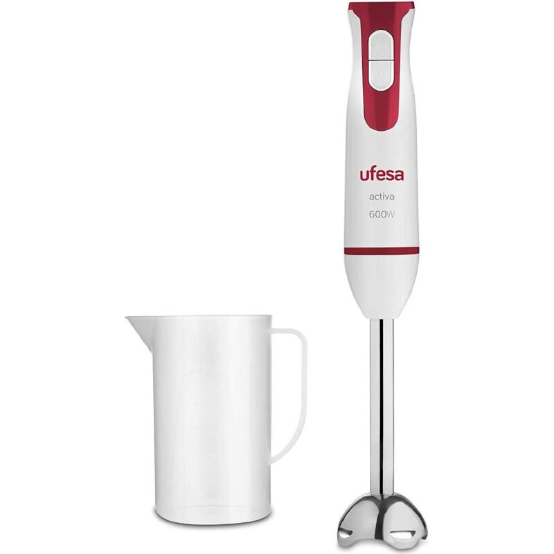 foto del prodotto frullatore a immersione ufesa pulsar deluxe in acciaio inossidabile da 600 w