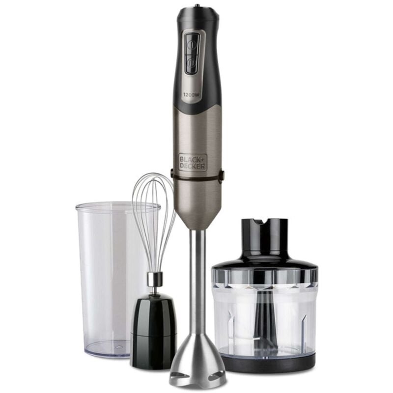 foto del prodotto frullatore ad immersione 1200 w con accessori