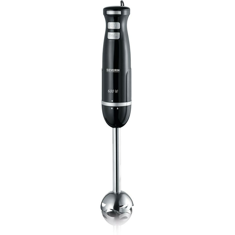 foto del prodotto frullatore ad immersione 600 w in acciaio inossidabile nero