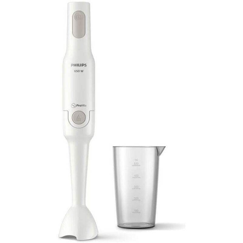 foto del prodotto frullatore ad immersione hr2531 00 bianco 650w promix design ergonomico - philips