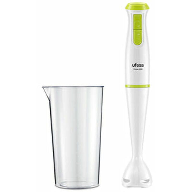 foto del prodotto frullatore ad immersione ufesa pulsar 600 bianco verde 600 w