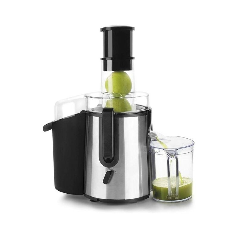 foto del prodotto frullatore di frutta, in acciaio inossidabile, potenza 850 w, 2 litri, nero