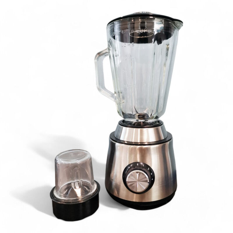 immagine 0 del prodotto frullatore e tritatutto 280 watt con boccale in vetro da 1.50l e lama in acciaio inox