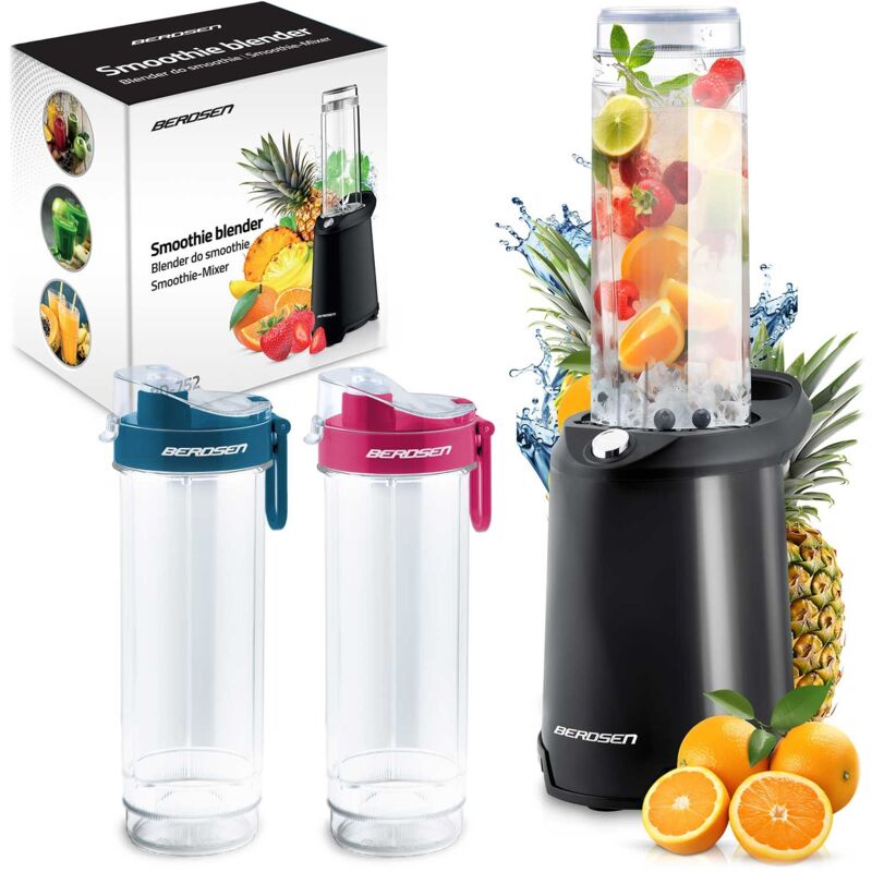 foto del prodotto frullatore per frullati 350w bd 752 berdsen nero