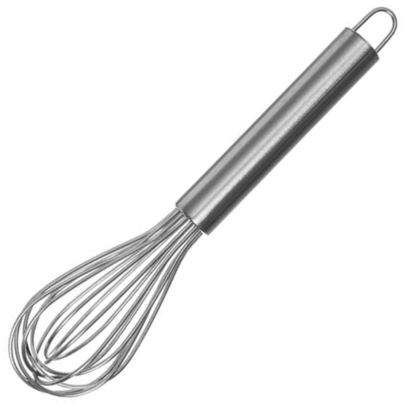 foto del prodotto frusta in acciaio, 8 mandrini, lunga 250 mm hendi 510001