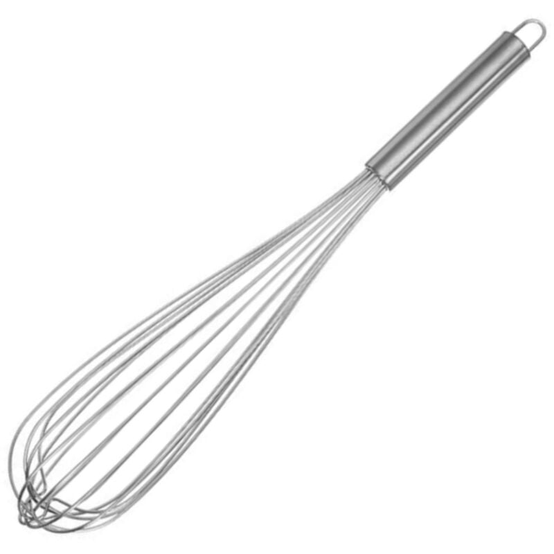 foto del prodotto frusta in acciaio, 8 mandrini, lunghezza 450 mm hendi 510407