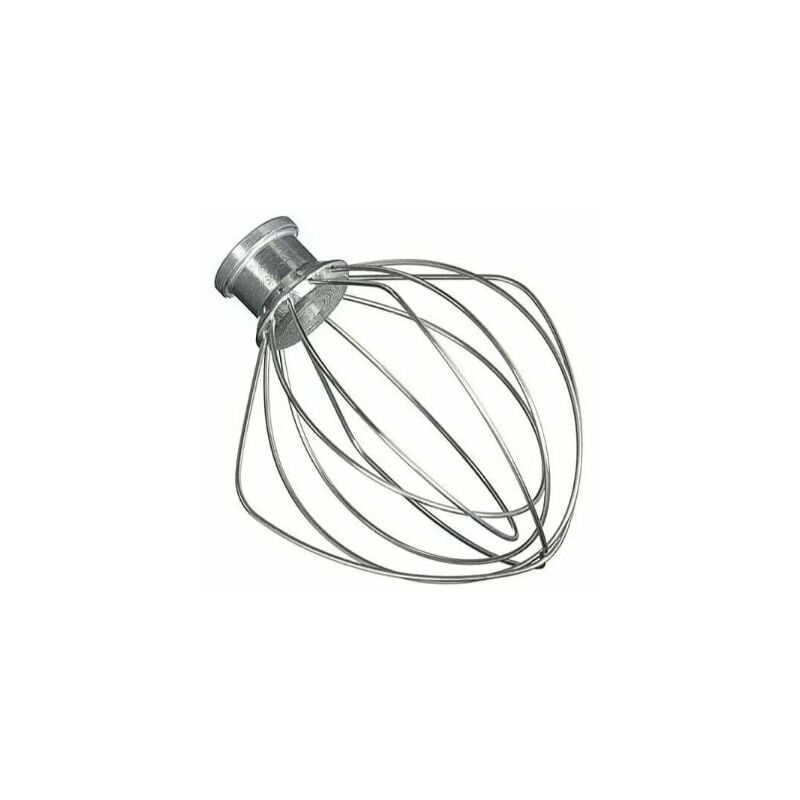 foto del prodotto frusta in acciaio inossidabile compatibile con kitchenaid k45ww wp9704329 ksm150 ksm160 k45 ksm90 robot accessorio