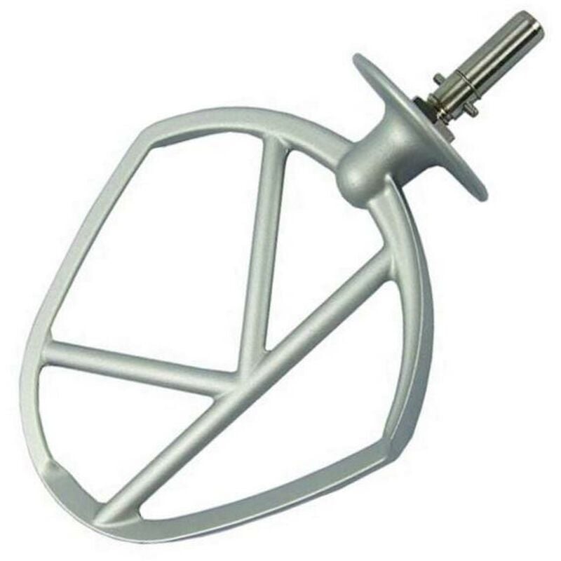 foto del prodotto frusta k in alluminio con anello di sicurezza per robot e robot da cucina e cuocitutto kenwood 392745011423808864