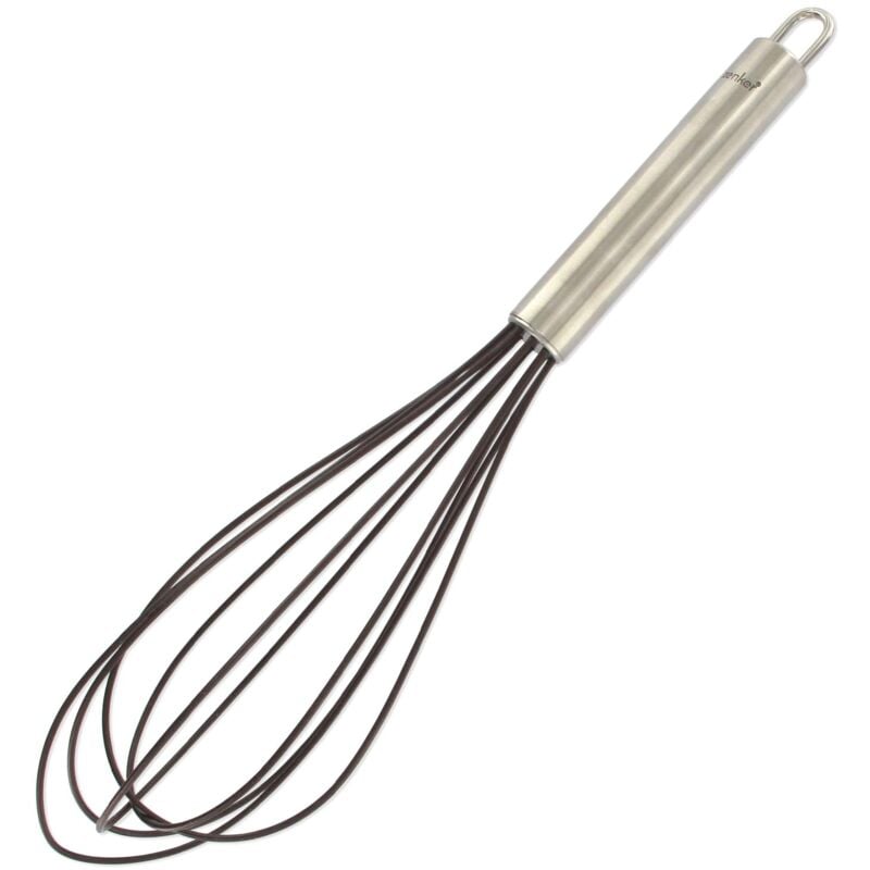 foto del prodotto frusta silicone 30cm, argento fackelmann