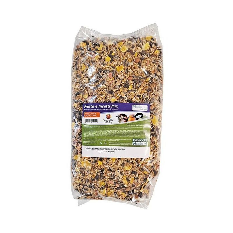 foto del prodotto frutta e insetti mix wildlife gourmet 1.8kg