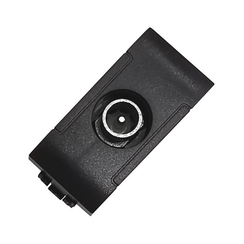 foto del prodotto frutti compatibili bticino living international nero pulsanti interruttori prese presa tv passante
