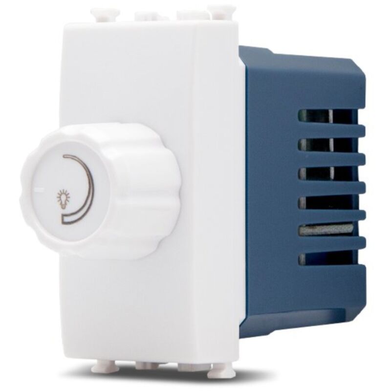 foto del prodotto frutti elettrici compatibili con supporti vimar ark bianco interruttore presa pulsante schuko deviatore dimmer