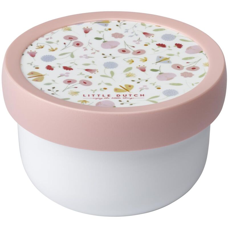 foto del prodotto fruttiera campus porta pranzo per frutta per bambini per lavastoviglie e microonde senza bpa 300 ml flowers butterflies mepal
