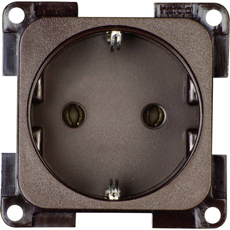 foto del prodotto frutto presa schuko marrone 102563 1 pz. inprojal elektrosysteme