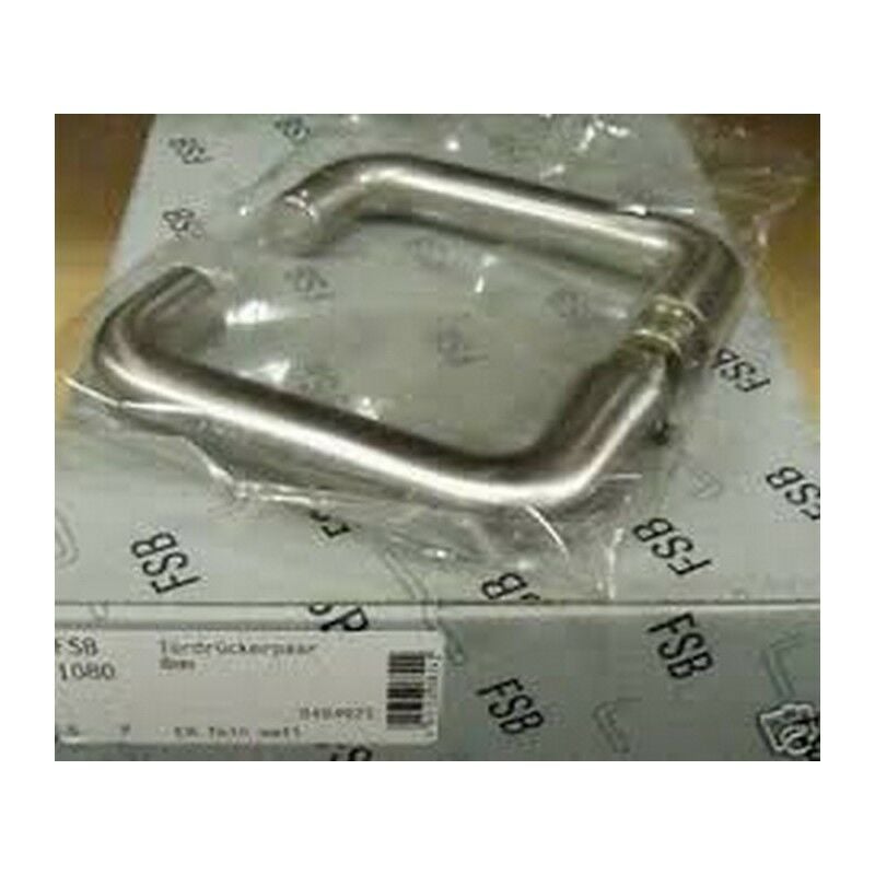 foto del prodotto fsb 1080 0030 0105 coppia maniglie per porta 7mm alluminio opaco