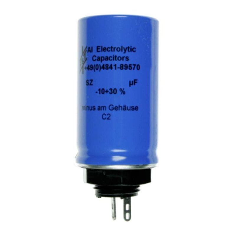 foto del prodotto ftcap condensatore elettrolitico sz47035025040 1015972 47 f 350 v x l 25 mm x 40 mm 1 pz. linguetta di saldatura