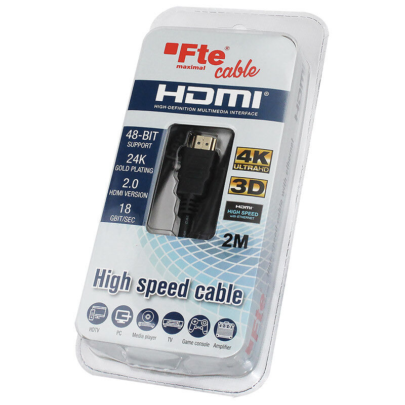 foto del prodotto fte cavo hdmi 5 metro 1.4 hig hdmi514