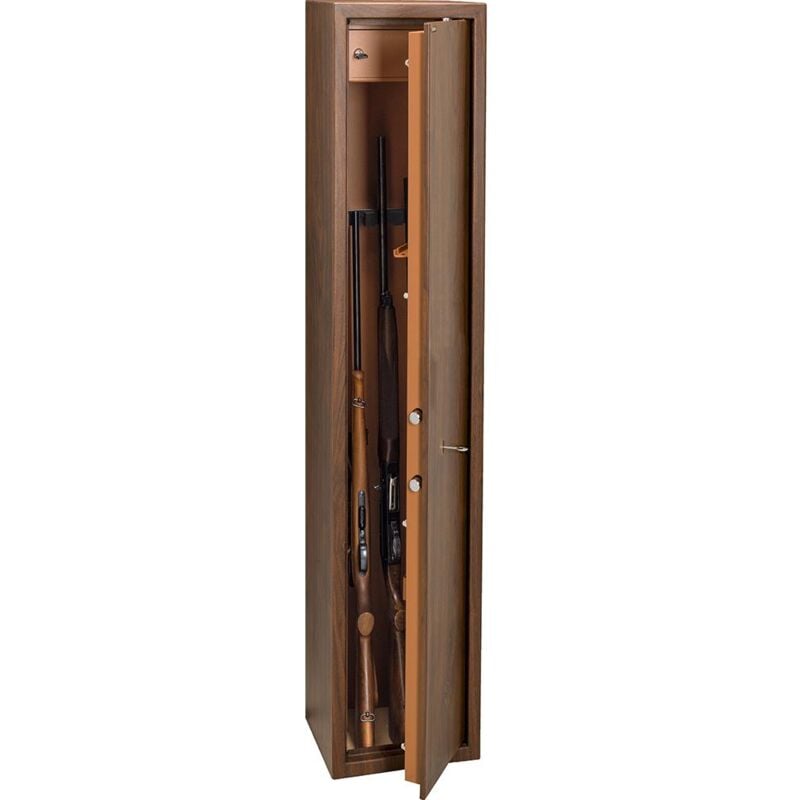 foto del prodotto fuciliera portafucili a chiave 4 posti 1400x250x250 mm con tesoretto technomax