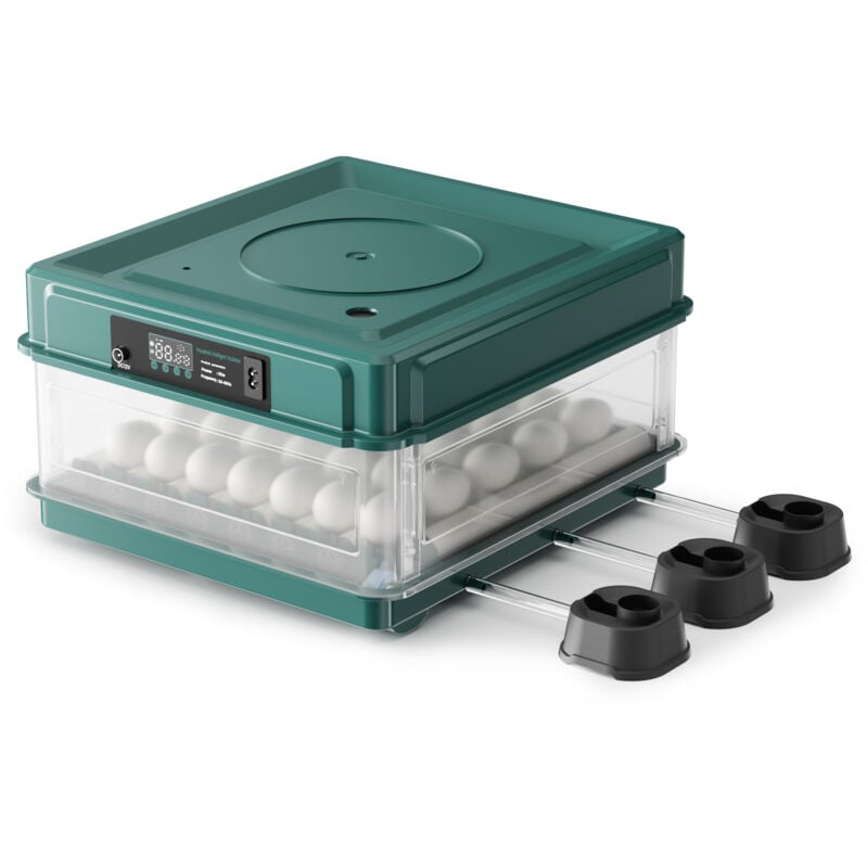 foto del prodotto fudajo incubatrice di superficie completamente automatica 48 uova covatrice polli, anatre, pulcini