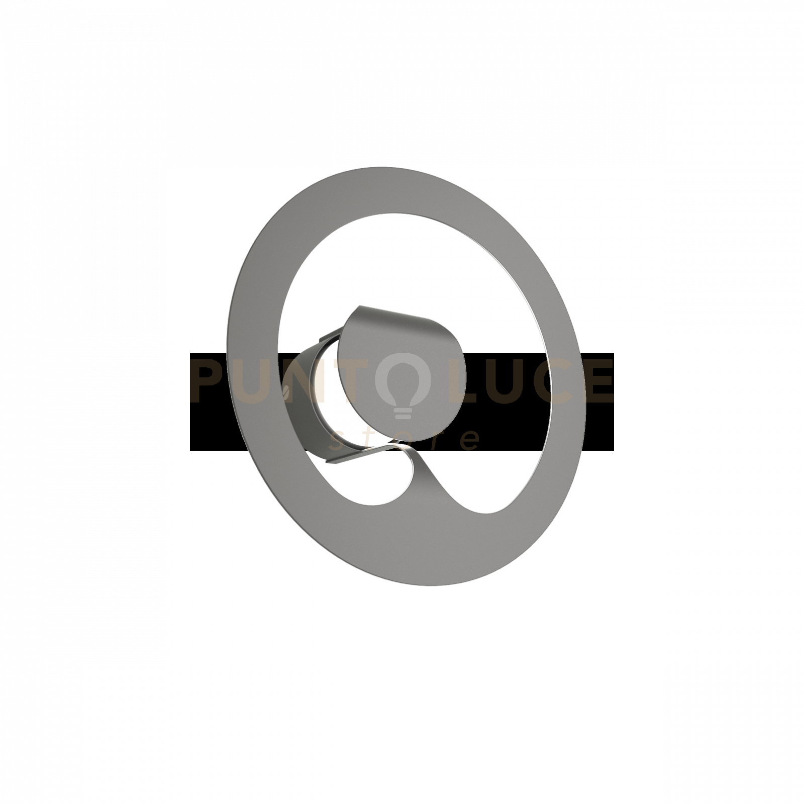 foto del prodotto fuel applique plafoniera 1 luce grigio antracite 1170 1 ga