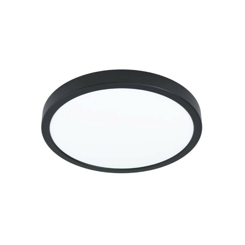 foto del prodotto fueva 5 plafoniera led in metallo nero 20,5w dn. 285 mm. 4000k 2500lm 99235 eglo